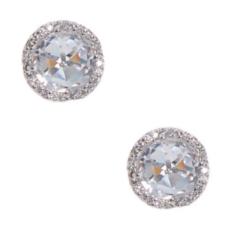 Kate Spade 'that sparkle' studs in silver